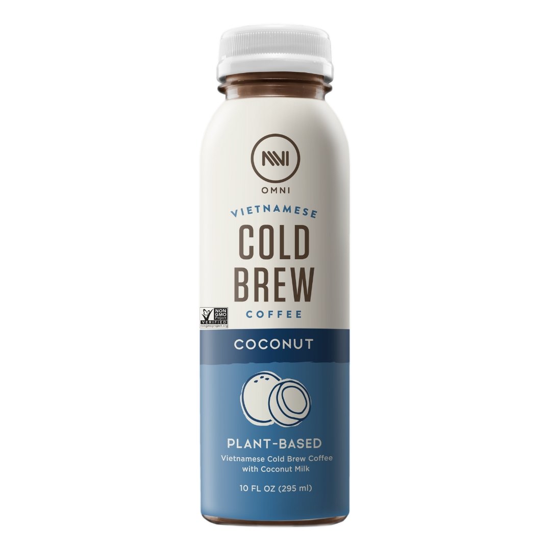 Coconut Plant-Based Cold Brew Coffee Pack of 6 - Omni